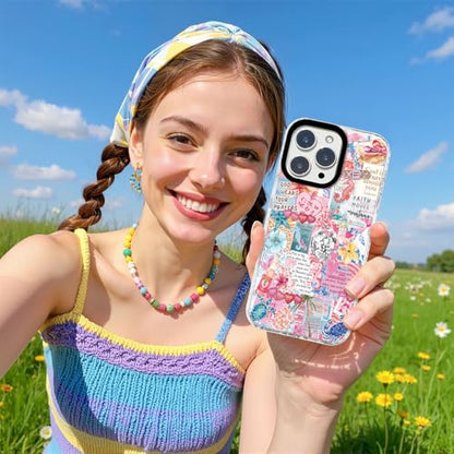 for iPhone 17 Case Pink Faith Christian Bible Verse Cross - color: PinkLetter, size: iPhone 17