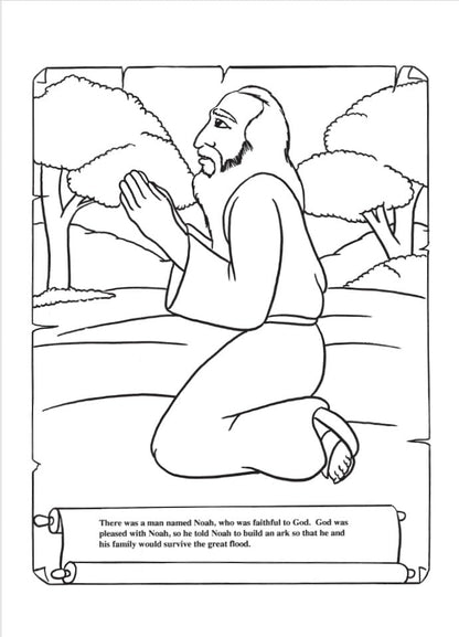 Bible Fun Coloring and Activity Book