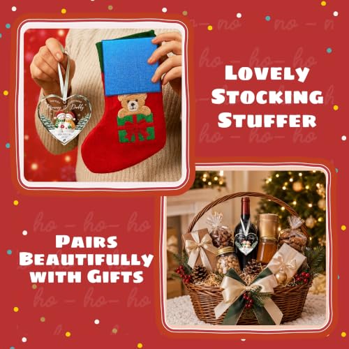 Gifts for Expecting Parents, Gifts for Pregnant Women - Mom Dad Ornament - color: Mom Dad