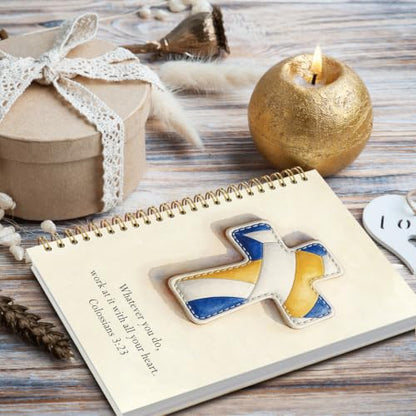 NaZaUK Christian volleyball Notebook, Prayer Bible School Supplies Notebooks, Basketball Coach Gifts for Men & Women & Players5.5x8.3 Inches - color: Volleyball
