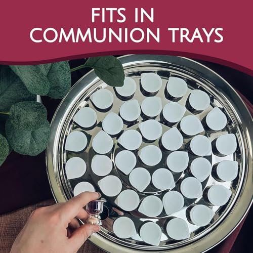 TrueVine Chalice Prefilled Communion Cups & Wafer Set (1600 Count) - size: 1600 Count (Pack of 1)