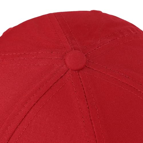 Christian Jesus Hats for Men & Women - Cross Logo Faith Baseball Caps - Ideal Religious Gifts for Thanksgiving and Christmas - color: Burgundy
