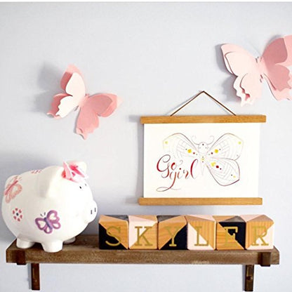 Child to Cherish Ceramic Piggy Bank for Girls, Butterfly - color: Butterfly