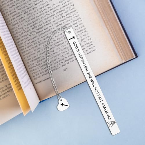 Christian Bookmark Gifts for Women Girls Boys Inspirational Bible Verse Metal Bookmarks Gift for Book Lovers Faith Spiritual God Gifts for Women Religious Communion Bookmarks Graduation Gifts - color: Religious Bookmark 01