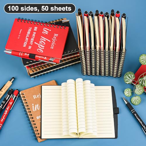 30 Sets Christian Prayer Journals with Pens, Christian Gifts, Multicolor - color: multicolor