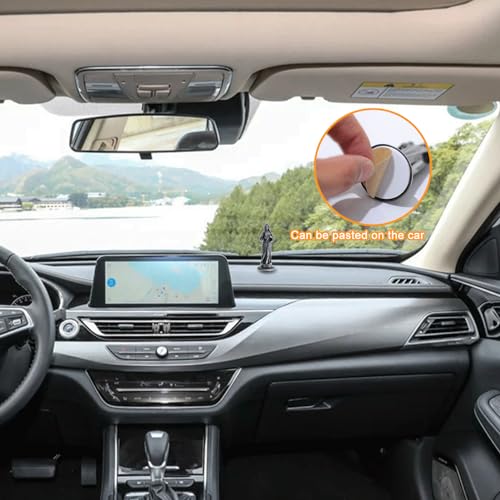 KOMI Sacred Heart Jesus Statue for Car Dashboard Catholic Figurines Gifts