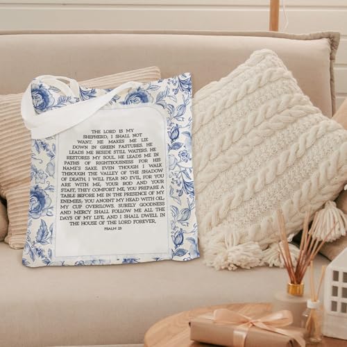 kunlisa Christian Tote Bag for Women, Christian Gifts for Women Faith Canvas Tote Bag - color: You Make This Classroom Brighter