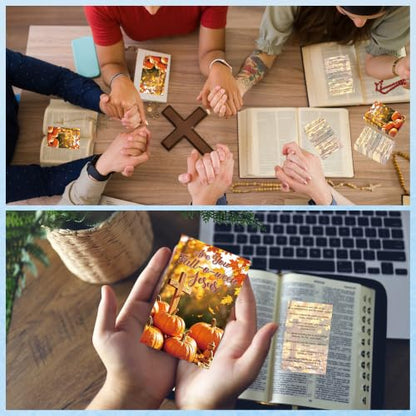 Gospel Tracts for Evangelism, Halloween Bible Verse Bookmarks - color: Are You Fall-o-ween Jesus