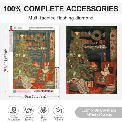 Christmas Diamond Art Kits for Adults, Diamond Painting Kits for Beginner - color: DP05655