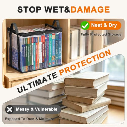 CTIME Waterproof Clear Book Storage Bag - size: XXL