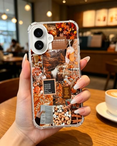 Fall Christian Phone Case Compatible with iPhone 17, Autumn Vibes Aesthetic Phone Cover for iPhone 17 - color: Fall Christian