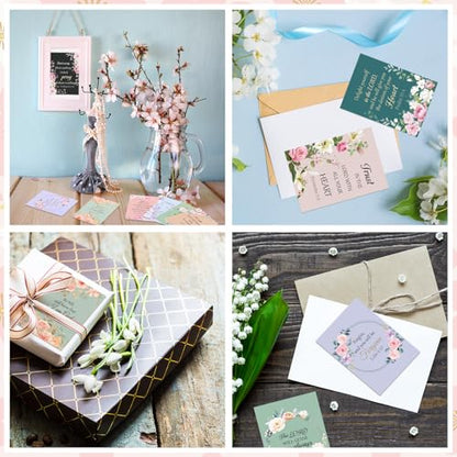 60 Pcs Christian Prayer Cards Bulk for Women Scripture Cards with Bible Verses Faith Religious Gifts Mini Scripture Wallet Card for Church Women Gift Party Favor Supplies - color: Women Prayer