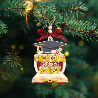 HEXMOZ Graduation Ornament Class of 2027 - Senior 2027 Ornament - color: Graduation 2026
