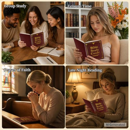 Bible Study Guide for Men & Women, Book-by-Book Overview of All 66 Books
