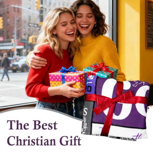 Christian Gifts for Women, Christian Birthday Gifts Throw Blanket 60"x50"