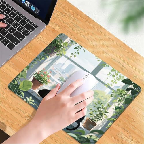 Square Mouse Pad Black Cat, Personalized Premium-Textured Custom Mouse Mat Design, Washable Mousepad Cloth, Non-Slip Rubber Base Computer Mouse Pads for Wireless Mouse - color: S3040 Black Cat