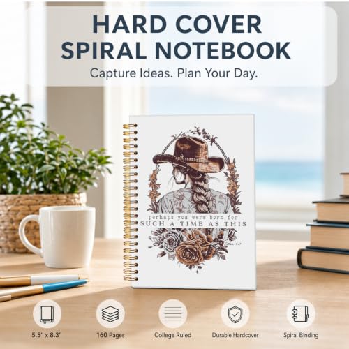 FHUJROY Christian Notebook, Bible Journal, Prayer Christian Gifts