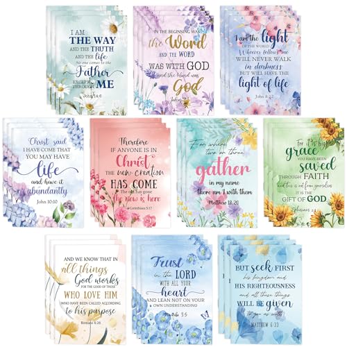 Kinlop 30 Pcs Christian Gifts for Women Small Prayer Journals, Floral - style: Floral