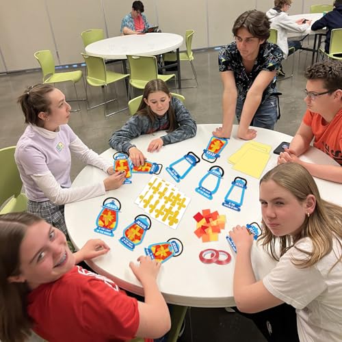 40PCS Sunday School VBS Crafts Bulk: Paper Oil-Lamp Nativity Suncatchers,Jesus Religious Christian Classroom Camping Activity DIY Kits Gifts Church Decorations,Window Stained Glass Effect Art Supplies - style: oil lamp