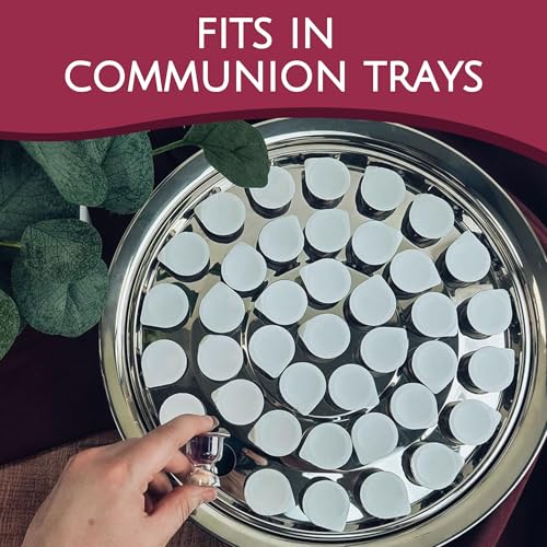 TrueVine Chalice Prefilled Communion Cups & Wafer Set (1000 Count) - size: 1000 Count (Pack of 1)