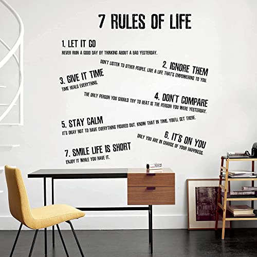 Inspirational Quotes Decals Large Removable Motivational Vinyl Wall Sticker