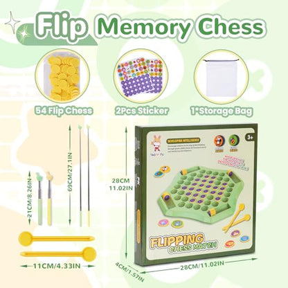 Fruit Memory Matching Game, 54 Piece Family Board Game - color: L-fruit