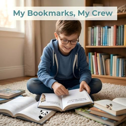 10PCS Funny Animal Magnetic Bookmarks - Cute Peek a Boo Page Markers for Books Magnetic Page Clips, Reading Accessories for Women Teachers Office Book Lover Birthday Valentines Christmas Gifts - style: Funny Animal Magnetic Bookmarks