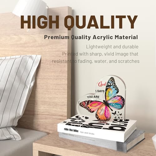 Christian Gifts for Women Birthday, Butterfly Inspirational Gifts for Mom - color: Butterfly
