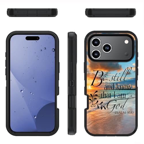 Case for iPhone 18 Pro/iPhone 17 Pro - Bible Verse Psalm 46:10 - color: Quotes Bible Verse Psalm 46:10, size: iPhone 18 Pro / 17 Pro