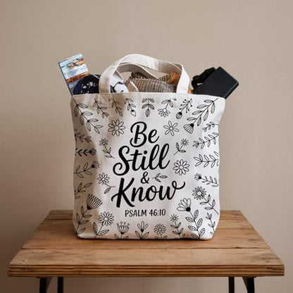 Bible Bags for Women, Christian Tote Bag, Gifts for Christian Women - color: Green