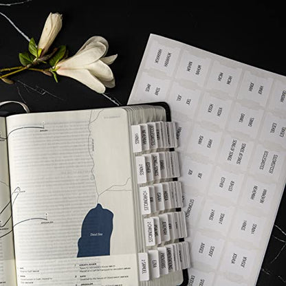 DiverseBee Laminated Bible Tabs for Women and Men (Magnolia) - color: Magnolia