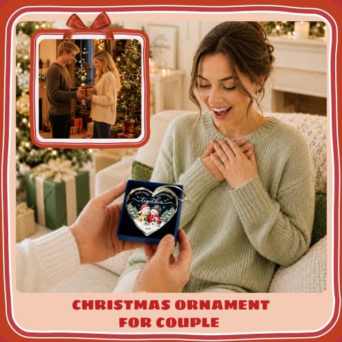 First Christmas Together Ornament 2026 - Couples First Christmas Ornament - color: Together