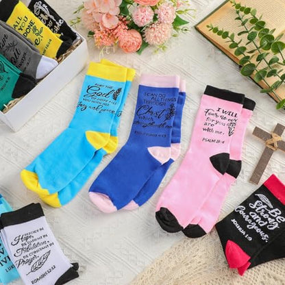 Shinymoon Christian Socks Jesus Gifts Socks