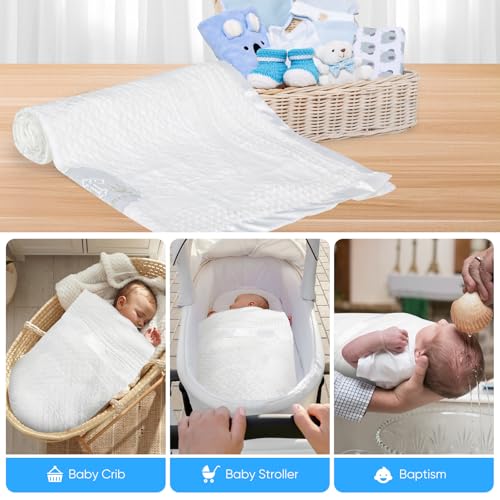 Baptism Blanket Christening Gifts for Girls Boys - color: I Am Child of God Blanket