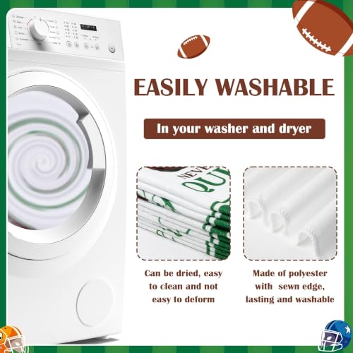 R HORSE 5 Pack Funny Football Kitchen Dish Towels - color: Football