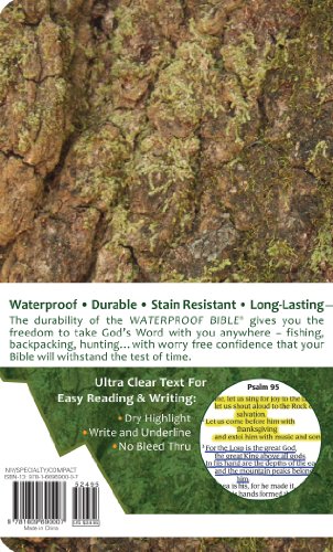 Waterproof Durable New Testament with Psalms and Proverbs-NIV(2011)-Camouflage