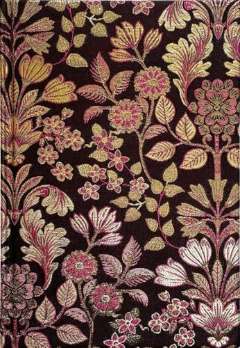 ipoul Women's Journal, Floral, Hardcover, Lay Flat, A5, 6x8, Lined Paper, Ruled Page, Cute Notebook, Prayer Journal, Birthday Gifts for Mom, Grandma, Female Friend, Wife, Writing Notebook, Red - color: Blossom Magenta
