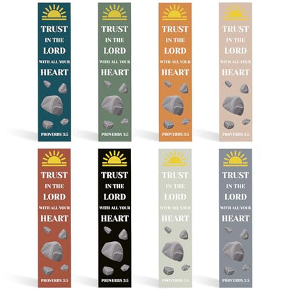 8 Pcs Bible Verse Bookmarks Inspirational Christian Gift for Women Page Markers Book Markers Set for Kids Religious Motivational Gifts for Daughter Son Faith Bookworm Book Club Reading Lovers Gift