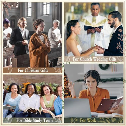 Resurhang Christian Gift Bulk for Women with Notes, Retro Color, 40 Pcs - color: Retro Color