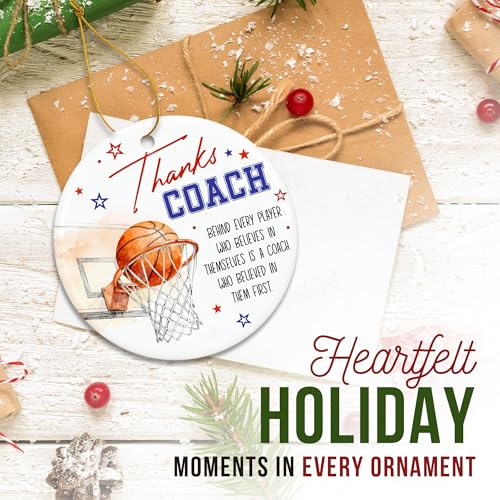 Basketball Coach Ornament 2026, Coaches Christmas Ornament for Men,Women - color: Basketball Coach