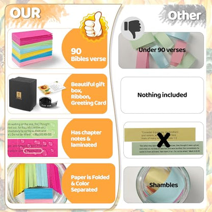 Bible Verse Jar, Read Me When Bible Verses Jar, Christian Gifts for Women - color: Classic colors