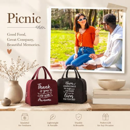 12 Pcs Employee Appreciation Lunch Bags Gifts Bulk for Team - style: Appreciation