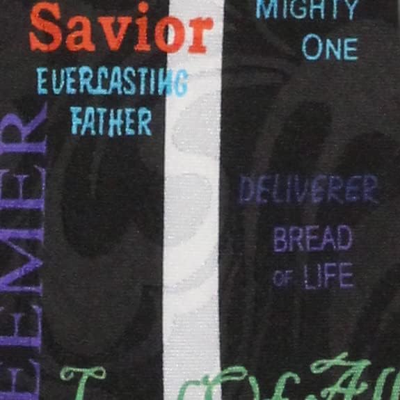 Cross Ties Mens Christian Jesus Christ Neckties Religious Tie for Men