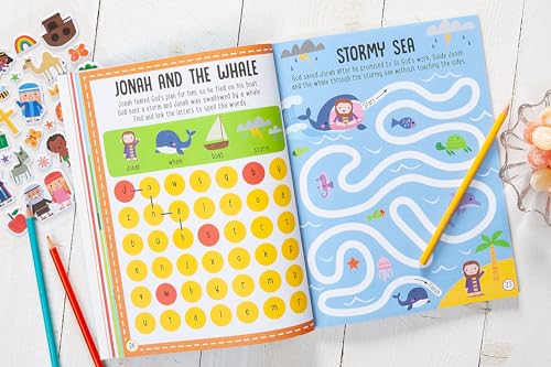 My Bible Stories Activity Book (Blue)