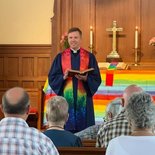 Clergy Stole 110" Priest Clergy Stole Priest Sash Scarf Stoles for Church Minister Pastor Shawl Wedding