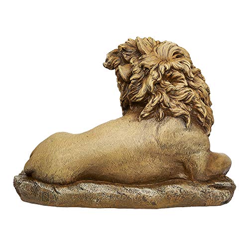 Joseph's Studio by Roman - Lion and Lamb Statue, 8.5" H, Christmas Collection, Resin and Stone, Decorative, Religious Gift, Durable, Long Lasting