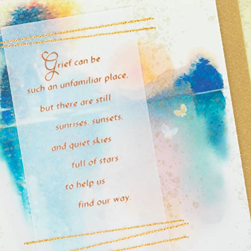 Hallmark Sympathy Card (Moments of Healing) - color: Moments of Healing