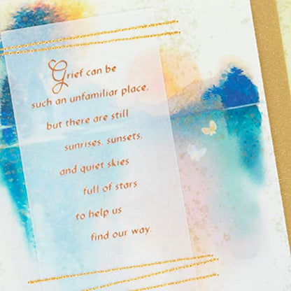Hallmark Sympathy Card (Moments of Healing) - color: Moments of Healing