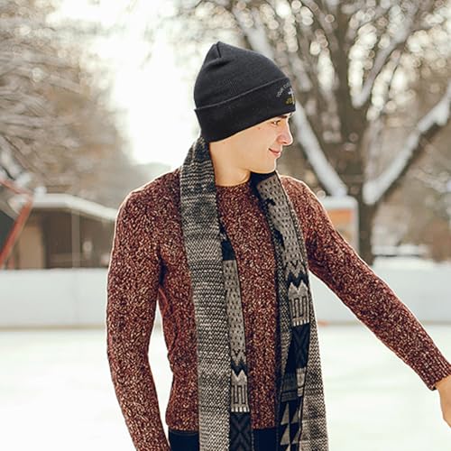 Custom Beanies for Men Christian Cross Jesus Faith Jesus Christ Skull Cap Winter Hats for Women One Size - color: Heather Grey Personalized Text Here