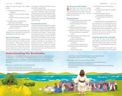 NLT GO Bible for Kids (LeatherLike, Teal Ocean): A Life-Changing Bible for Kids